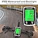 Hilceriy Bike Speedometer and Bicycle Odometer Wired MPH KM/H Bike Computer with Automatic Wake-Up Cycling Speed Tracker LCD Display & Calories Statistics & Single Mileage & Multi-Functions