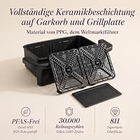 Cosori Airfryer, Neue Generation 2026, 8,6L Heißluftfritteuse 2 Kammern – Ansicht 3
