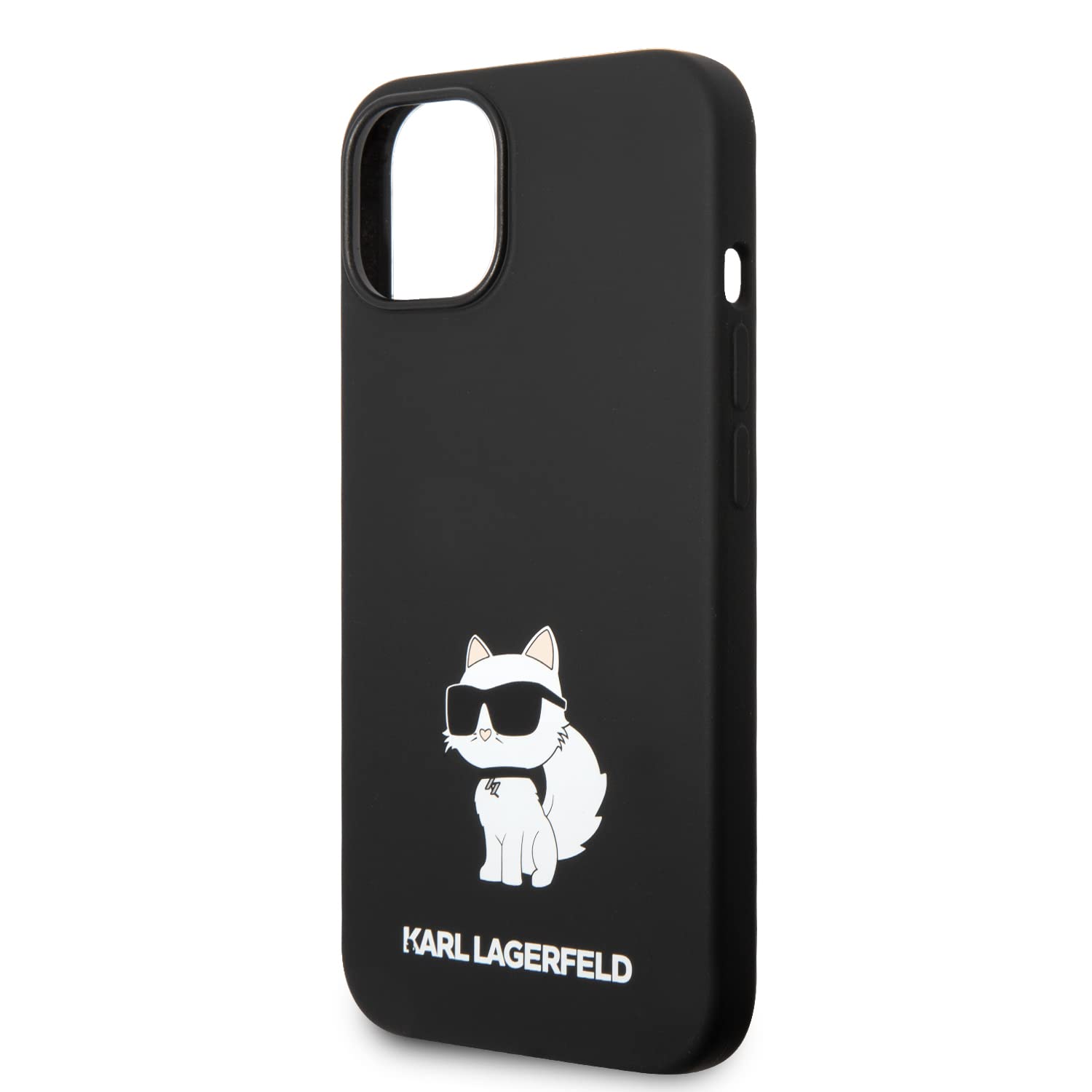 Karl Lagerfeld KLHCP14MG2CPK IPhone 14 Plus 6.7" Noir/black Hardcase Glitter Choupette Patch