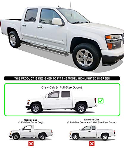 Estribos Laterales para Chevy Colorado GMC Canyon 2004-2012 miniatura 2