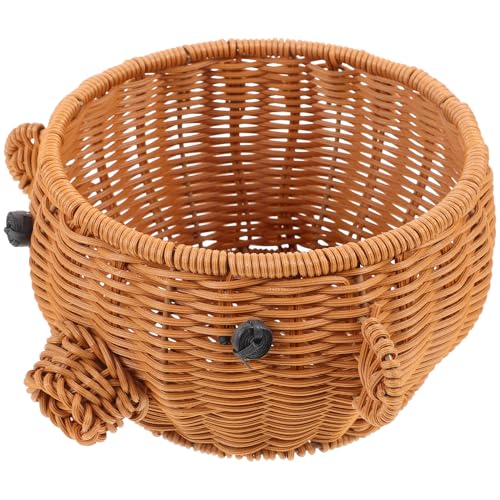Homoyoyo Geflochtener Aufbewahrungskorb aus Kunststoff im Rattan look...