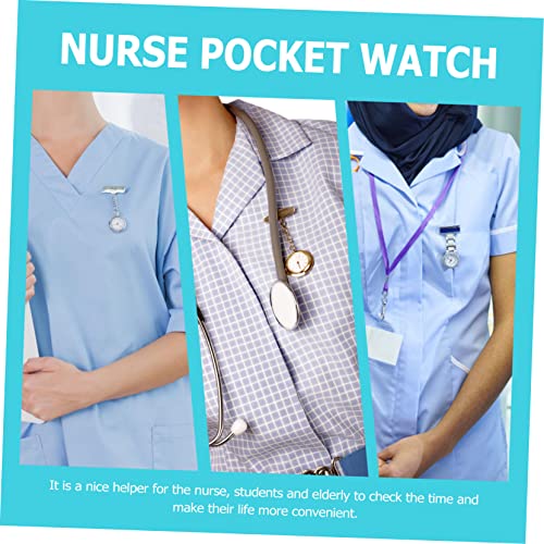 PACKOVE 3 Pcs Verpleegster Zakhorloge Verpleging Horloges Voor Verpleegkundigen Fob Horloge Verpleegkundigen Horloges Voor Vrouwen Kinderen Zakhorloge Kinderhorloge Horloges Voor - Afbeelding 7