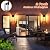 2-Pack Outdoor Light Fixtures Wall Mount, Waterproof Exterior Wall Lanterns with Clear Glass, Anti-Rust Outside Black Wall Sconces, Front Porch Lights for House Garage Doorway, Bulbs Not Included