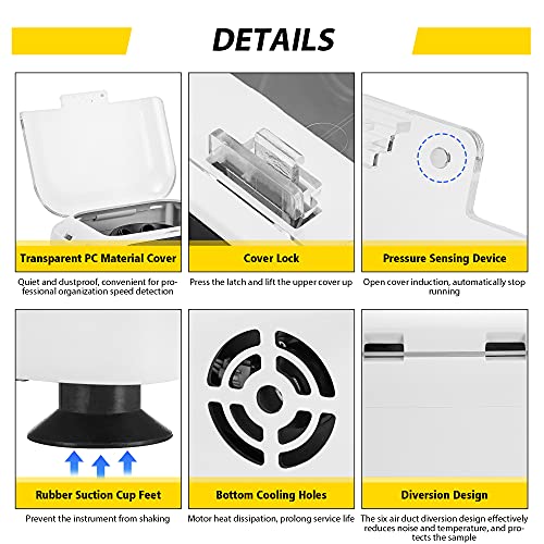 CGOLDENWALL Centrifuga da Laboratorio 10ml*6