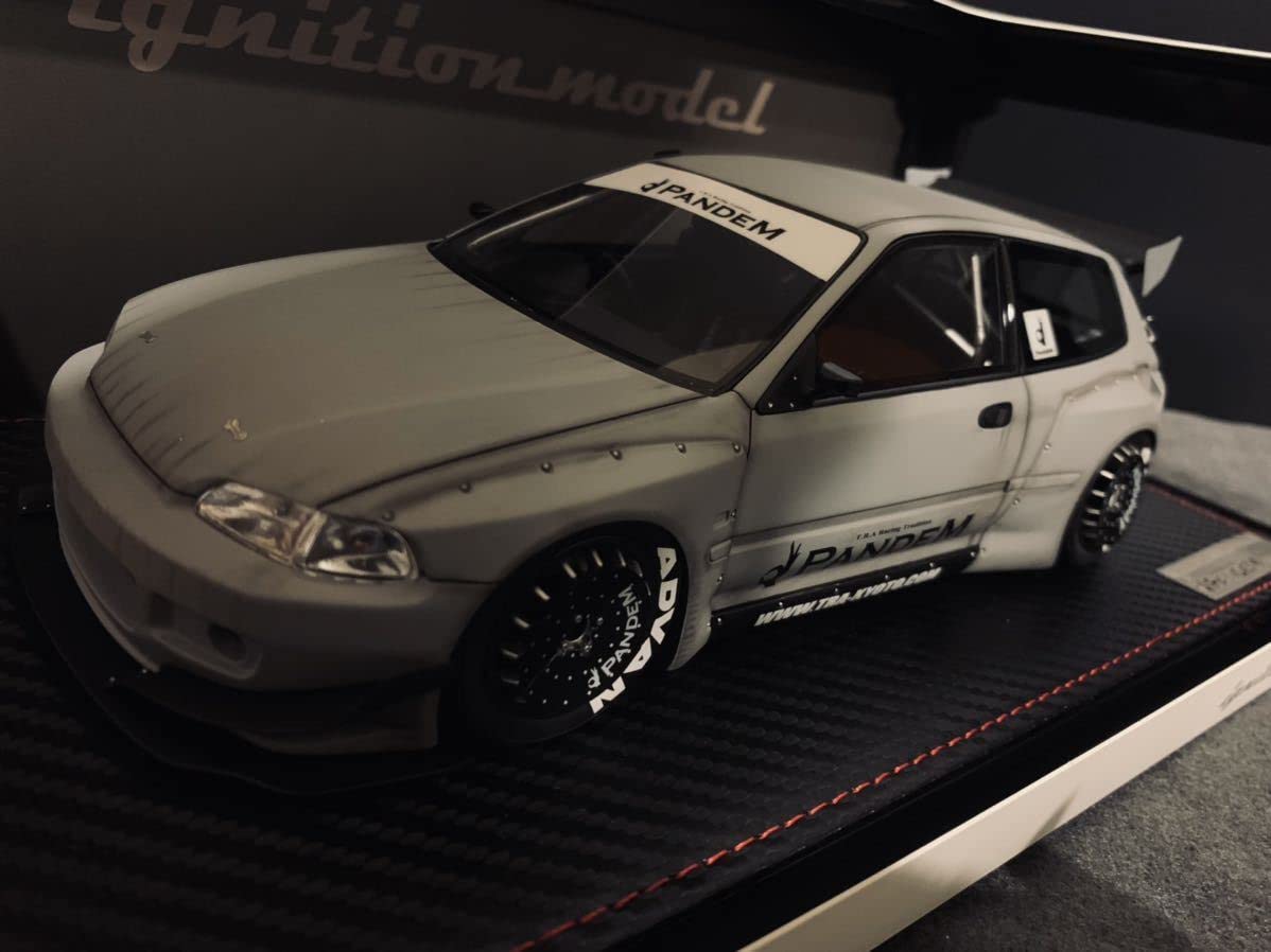 Amazon | 未使用 1/18 IG1471 PANDEM CIVIC (EG6) Matte Gray2 WEB限定