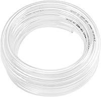 Vista 13 de Tubo de vinilo transparente, manguera de PVC para uso de baja presión, flexible, ligero, 5 pies, 10 pies, 50 pies, 100 pies de longitud