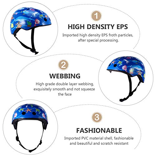 Clispeed Kids Riding Helmet Cartoon Children Cycling Helmet Protective Bicycle Helmet Balance Bike Protective Helmet Adjustable Cover For Boys Girls #TOP5