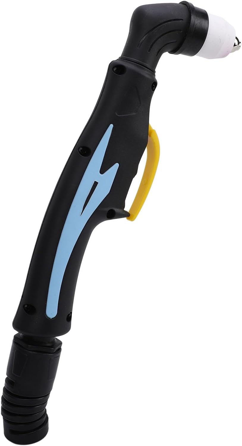 80A Plasma Cutting Torch Head Professional P80 Fast Cutting Plasma Cutting Torch Head with Welding Accessories (Blue Black)