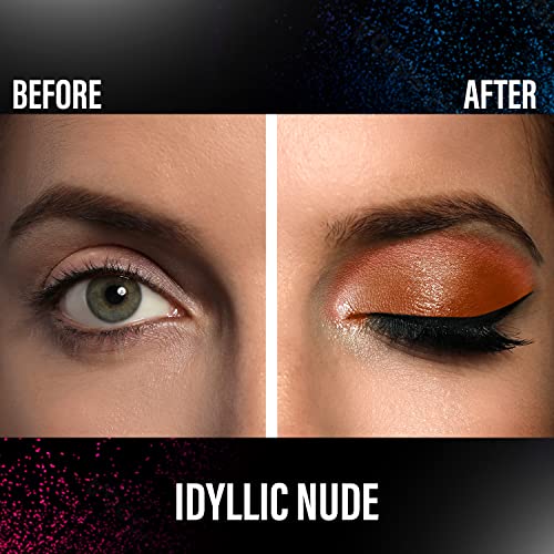 Image of FACESCANADA 4 IN 1 Quad Eyeshadow Powder Palette - Idyllic Nudes 01 Multicolor, 4.8g | Shimmer & Matte Shades | Satin Finish Eye Shadow Quartet| Intense Pigment | Long Lasting | Vit E Enriched | Vegan