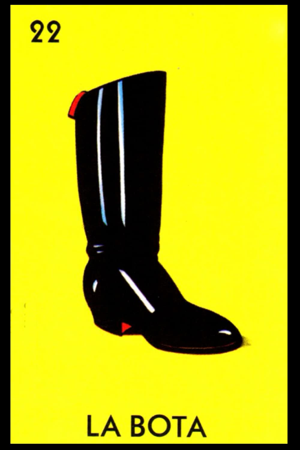 Buy La Bota La Lotería Card See Inside All 54 Mexicana Loteria