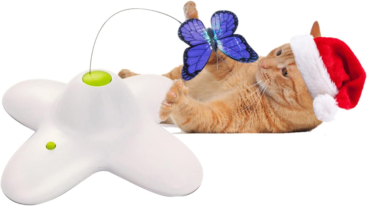 All for Paws Cat Toys Interactive Butterfly Flutter Bug