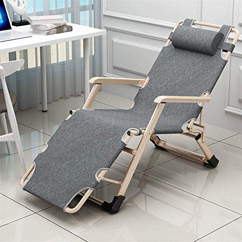 Chaise longue à gravité zéro portable pour la plage et le camping