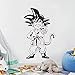 Dragon Ball Japanische Anime Goku Victory Geste Wandtattoo Home Schlafzimmer Jugendzimmer Anime Fans Dekorative Vinyl Wandaufkleber 42X67CM