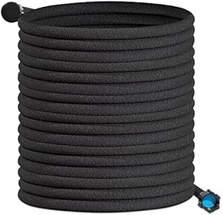 LINEX 04001 Garden Soaker Hose Recycled Rubber 25ft x 1/2