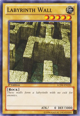 Amazon.com: YU-GI-OH! - Labyrinth Wall (LCJW-EN220) - Legendary Collection  4: Joey's World - 1st Edition