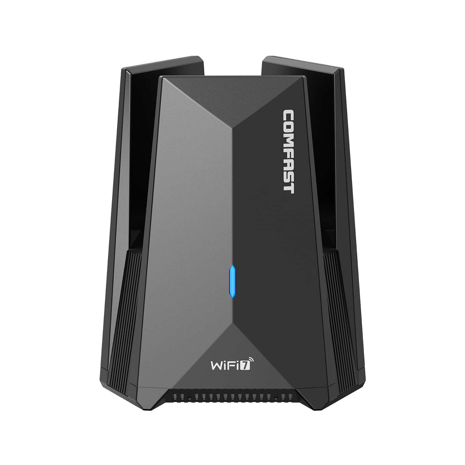 COMFAST BE6500 Mbps Clé WiFi Puissante, Wi-FI 7 Clé WiFi pour PC Tri-Bande | Adaptateur USB WiFi Longue Portée avec 3*6dBi Antenne, MU-MIMO, OFDMA, WPA3, Compatible avec Windows 11/10