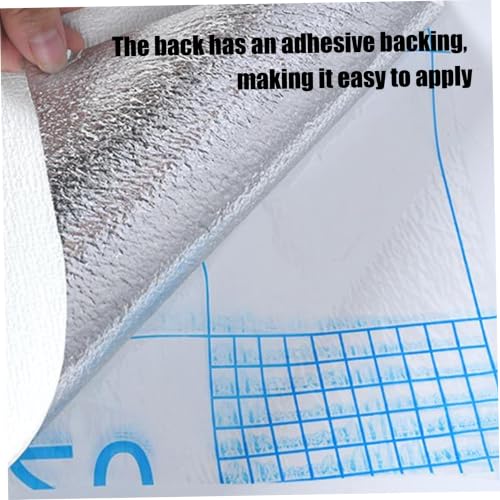 Paneles de pared gruesos y flexibles autoadhesivos con aislamiento térmico e impermeable 4
