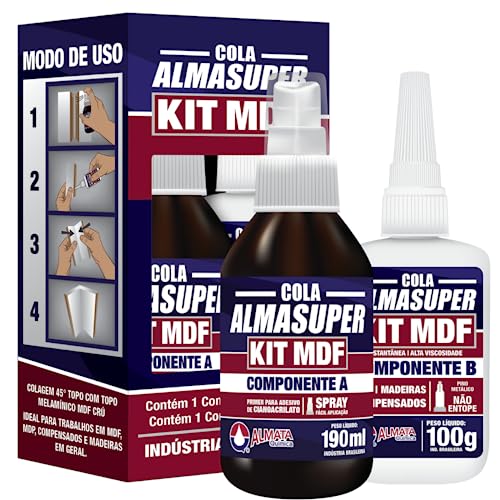 Kit MDF cola Almasuper