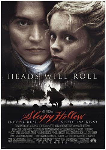 Poster Affiche Sleepy Hollow Johnny Depp Tim Burton Movie