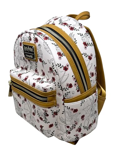 Loungefly Harry Potter Hedwig Magical Creatures Double Strap Shoulder Bag Purse2