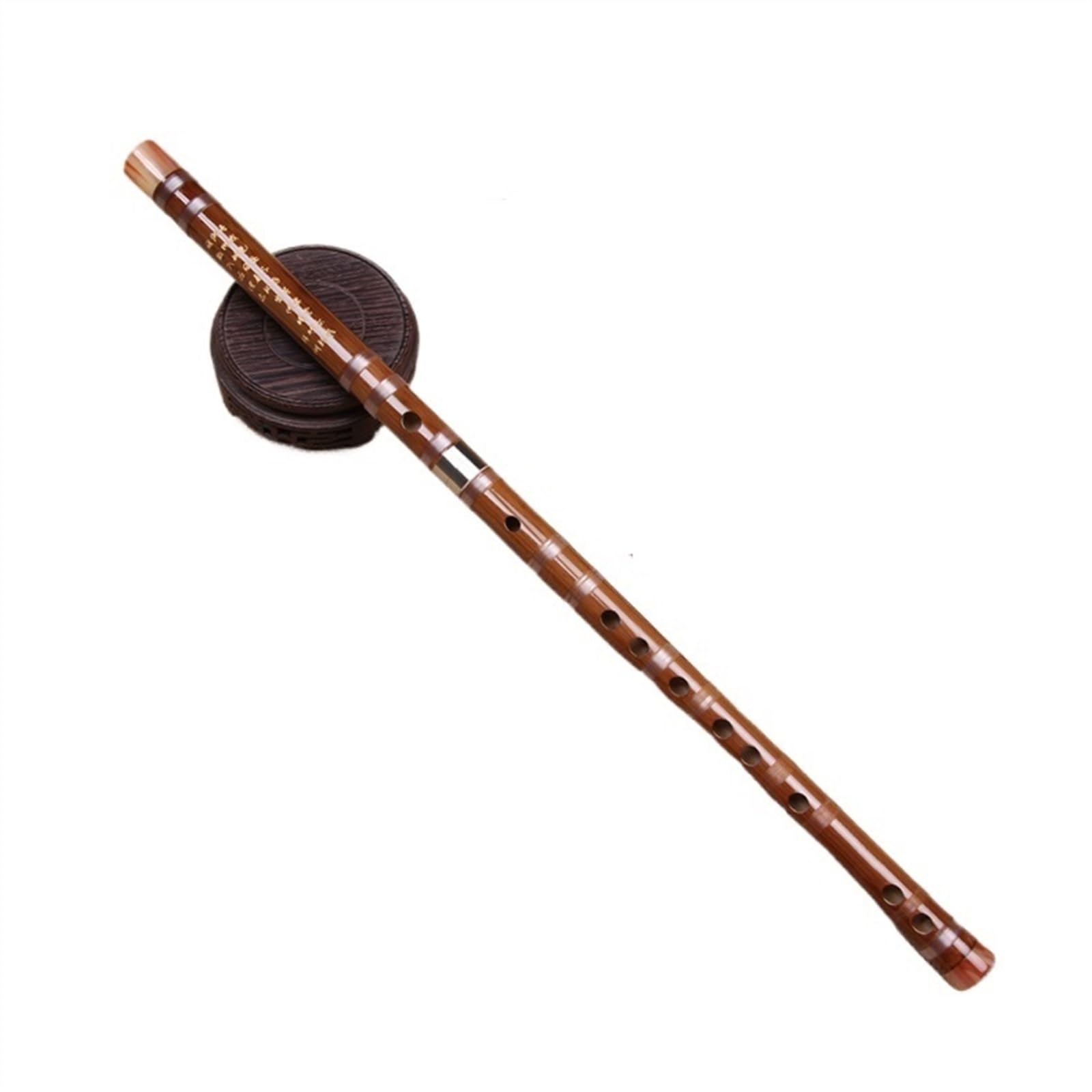 Flûte En Bambou Détachable À Double Section, Pour Débutants Et Étudiants Adultes, Clé De Flûte Transversale (Color : E)