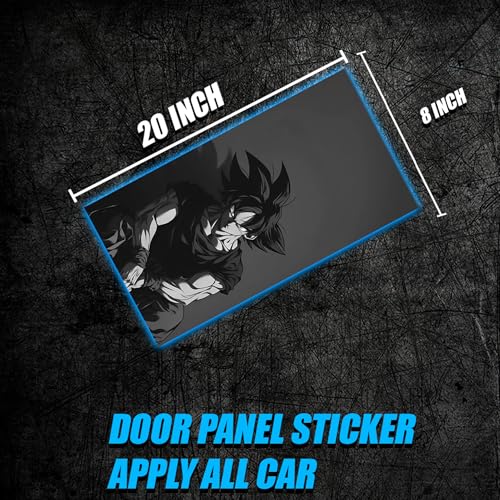 Image of Premium Car Pillar Self-Adhesive Printed Vinyl Sticker, Cool Boy Design, Vehicle Exterior Decor DIY Decal Accessory (P)