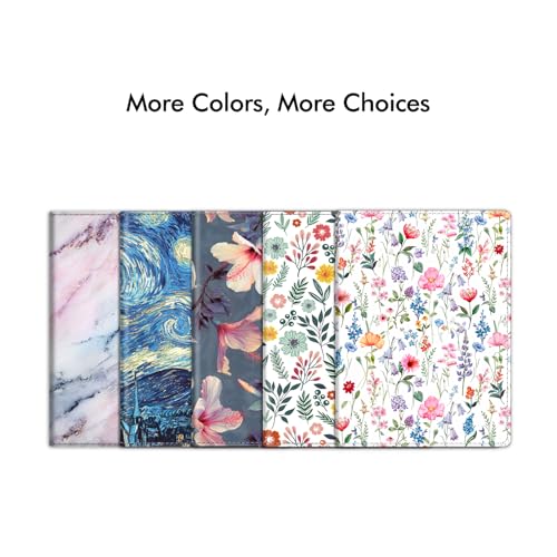 Image of FINTIE Passport Holder, Slim Travel Wallet RFID Blocking Card Case Cover Passport Cover Protector Essentials with Credit Card Slots for Women /Men | Slim