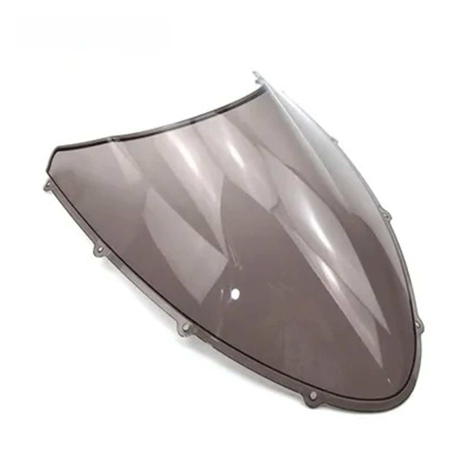 Déflecteur Universel De Pare-Brise Moto pour Ducati 848 1098 1198 1098s 1198s Moto Double Bulle Pare-Brise Déflecteurs De Vent Noir Clair(Smoke)