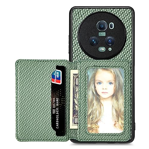 Custodia MOJIA Per Huawei Honor X7a - Portafoglio In Pelle PU Con Supporto E 3 Slot Per Carte, Blu - 5
