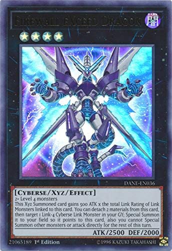 Firewall Exceed Dragon - DANE-EN036 - Ultra Rare - 1st Edition - Dark Neostorm