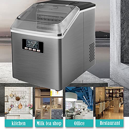 MHGD Eismaschine für die Selbstreinigung der Arbeitsplatte, Eiswürfelbereiter, tragbare selbstreinigende, geräuscharme… – Bild 3