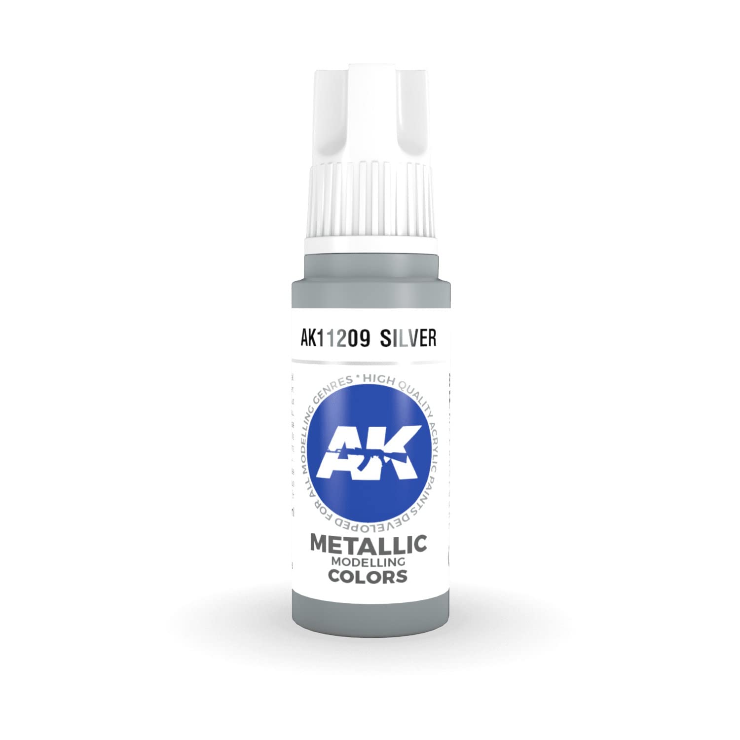 AK Interactive 3rd Gen Metallic Silver 17ml