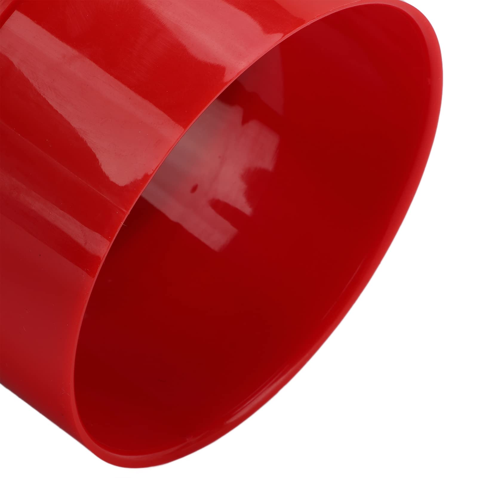 Potenziatore per Grancassa, Potenziatore per Batteria con Protezione, Amplificatore per Grancassa in Gomma ABS, Accessori per Potenziamento Kit Batteria(Rosso)