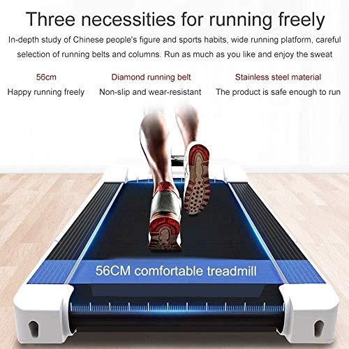 Image of Treadmill Electric Treadmill Home Portable Indoor Fitness Ultra-Quiet Models Running Machine Calorie Counter Foldable and Compact