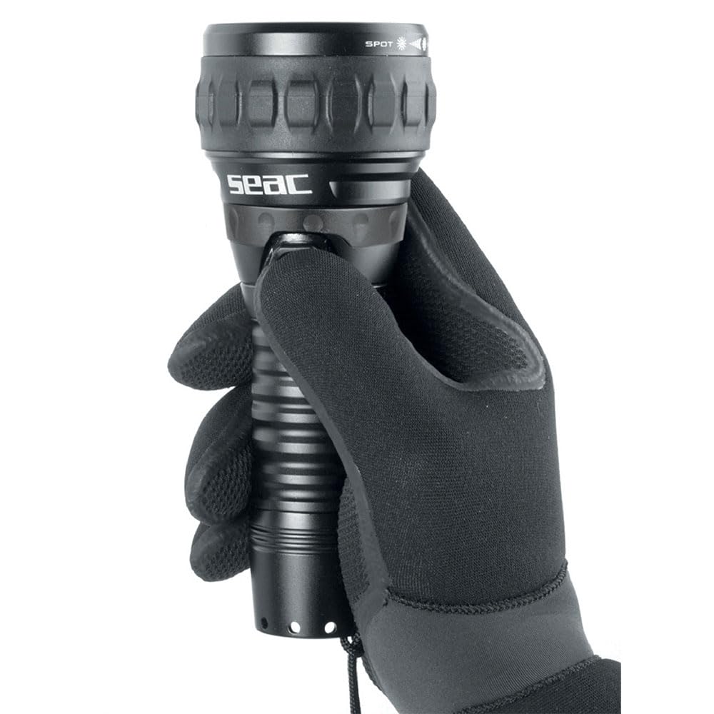 SEAC R30, Torche de plongée, 3 LED, 1500 lumens, Rechargeable par Micro USB