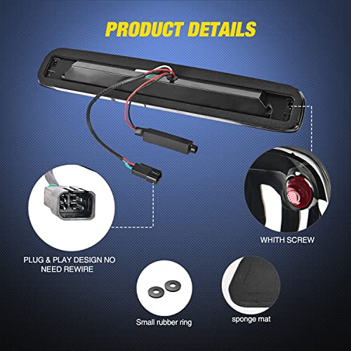 Image of Nilight Third Brake Light for Chevy GMC 1500 2500 3500HD Classic 1999-2006
