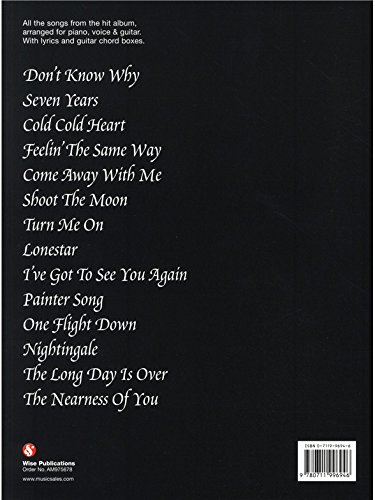 Norah Jones: Come Away With Me (PVG). Partitions pour Piano, Chant