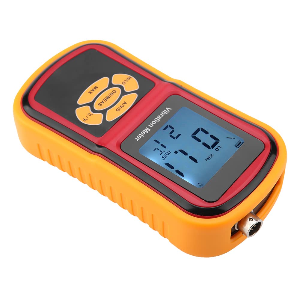 GM63B Tragbarer LCD-Vibrationsmessgerät mit Zwei Sonden und Benutzerfreundlichen Funktionen