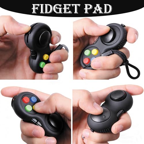 Image of 3 Pcs Fidget Toys Adults, Stress Relief Gadgets for Desk Use, Office Desk Decor Accessories with Unique Designs, Stress Relief Gadgets for Work and Study Environments