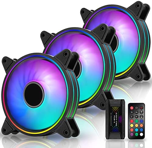 EZDIY-FAB Moonlight RGB Case Fan 120mm 