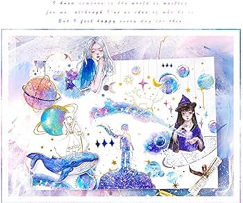 Amazon.co.jp: Alideco 60枚 フレークシール かわいい 海の生き物 魚