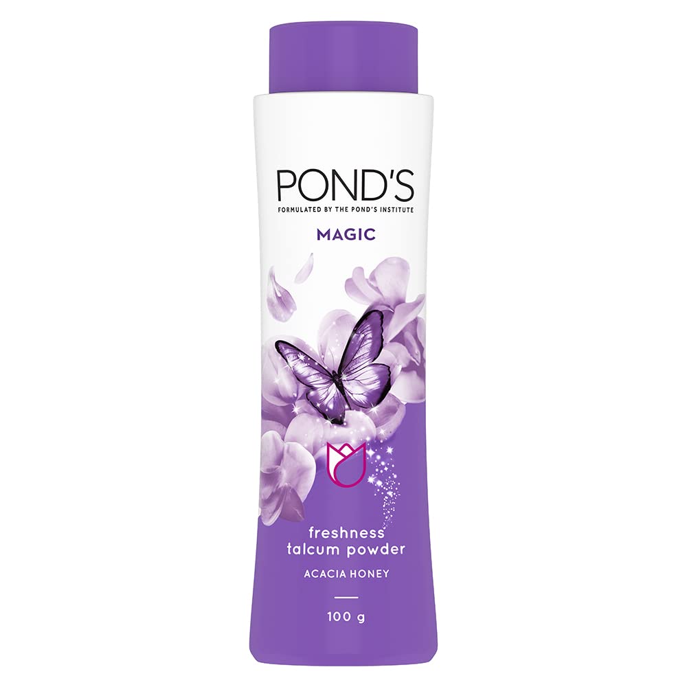 Pond's Magic Duft Talkumpuder Mit Akazienhonig Für Weiche Haut 100g