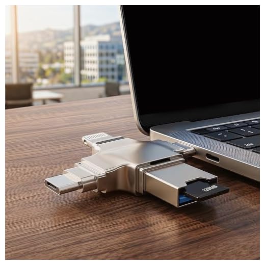 SD Card Reader, USB 3.0 Type C to SD/TF Card Adapter for 17/16/15 Pro Max Memory Card Reader with SD MicroSD USB Phone Tablet, Party Favors