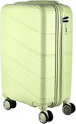 Mala de Bordo 10KG Polipropileno Inquebrável Expansível Dubai (Verde)