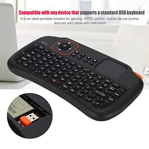 Image of Zopsc Keypad for Android Remote Control 83-Key USB Mini Keyboard Handhold Keyboard with Touchpad