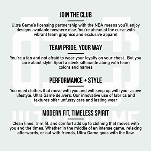 Ultra    Game NBA Philadelphia 76ers Womens T-Shirt Raglan Baseball 3/4 Long Sleeve Tee Shirt, Team Color, Medium