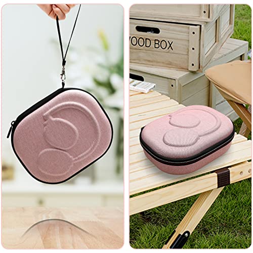 Image of XANAD Hard Case Compatible with JBL Live or Tune Headphone,Fit for JBL Live 770NC /660NC /650BT /460NC /670NC or JBL Tune 510BT / 770NC /710BT /720BT /760NC /700BT /520BT Bluetooth Wireless Headphones(Pink)