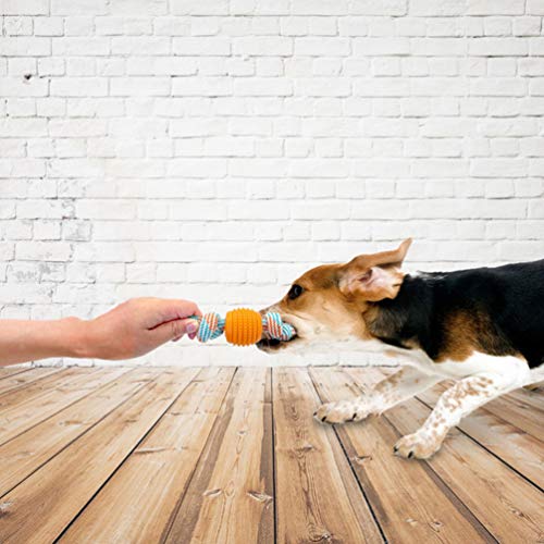 Brinquedos de corda para cães VILLCASE para cães de moer os dentes indestrutíveis, produto de limpez