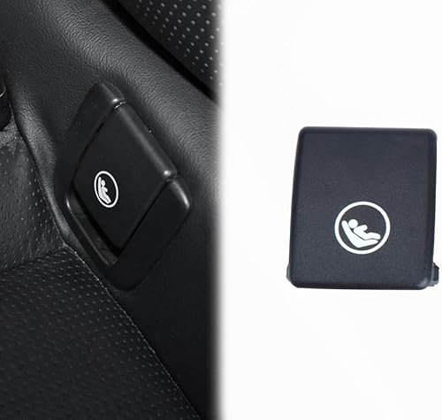 Miniatura 5 de Cubierta de anclaje de asiento infantil ISOFIX Cubierta de sujeción 31685072 para Volvo V60 V90 XC40 XC60 S60 S90 Asiento trasero de coche Hebilla