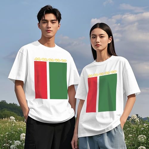 T-shirt République Tchétchène pour vos sorties casual d'été en coton - 6